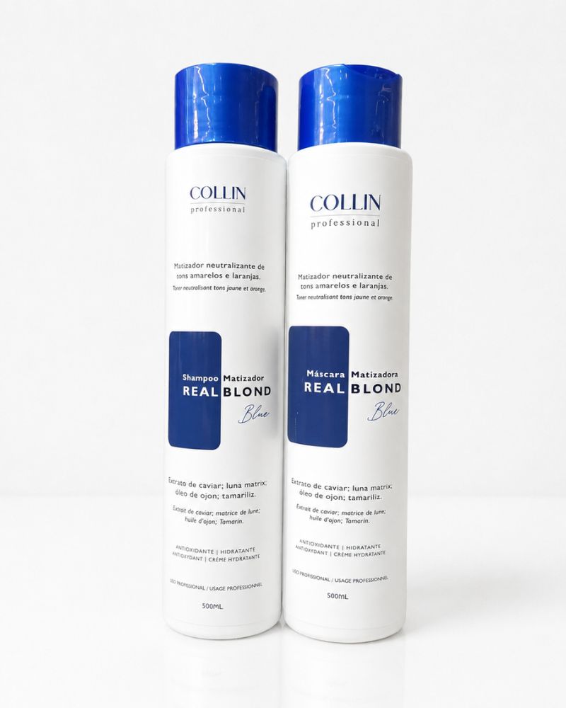 Kit Real Blond Blue 500ml
